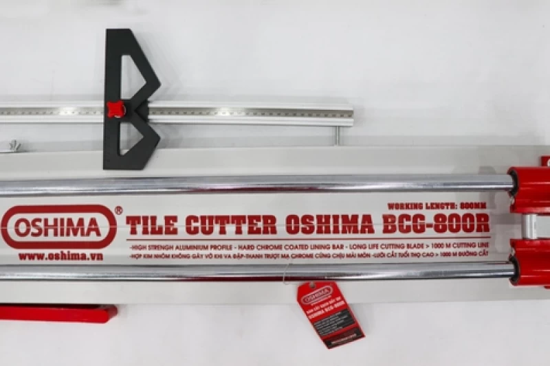 Bàn cắt gạch đẩy tay OSHIMA BCG-800R Bạc - Hình ảnh 13 OSHIMA
