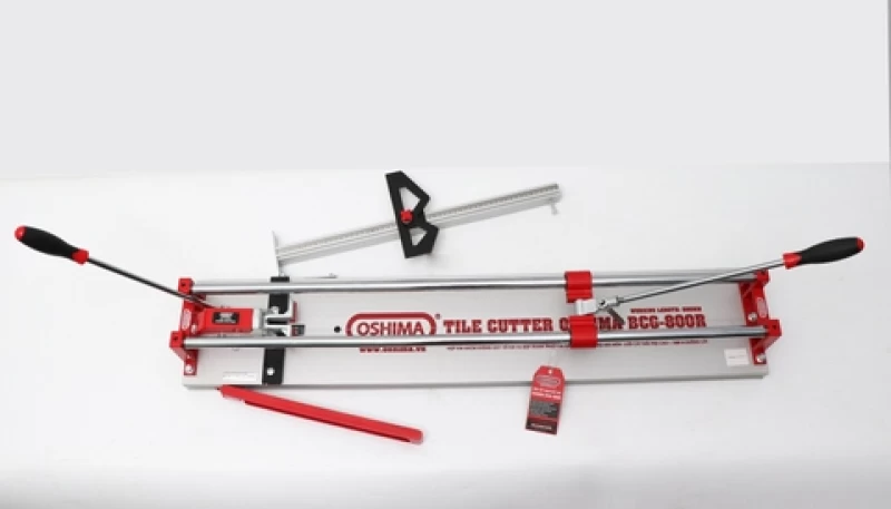 Bàn cắt gạch đẩy tay OSHIMA BCG-800R Bạc - Hình ảnh 4 OSHIMA