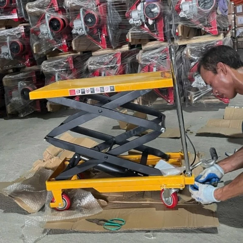 Bàn nâng thủy lực NITTO 150kgx0.72m - Hình ảnh 3 NITTO