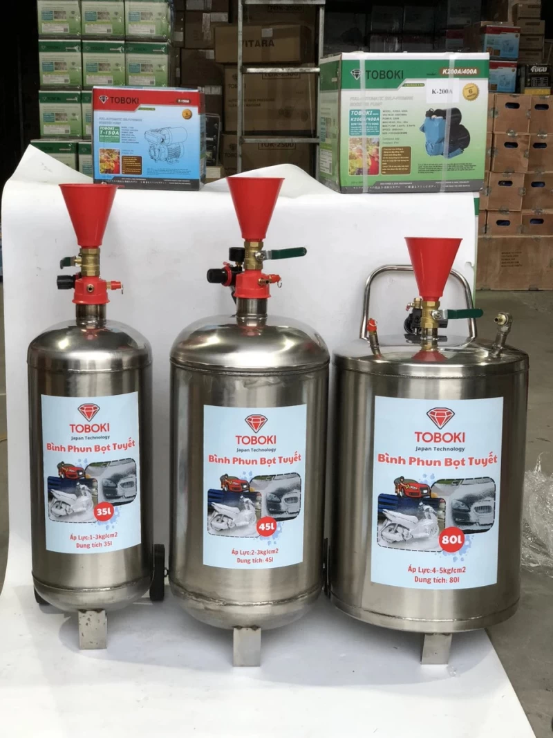 Bình Phun Bọt Tuyết 45L Toboki BB-45L - Hình ảnh 3 TOBOKI