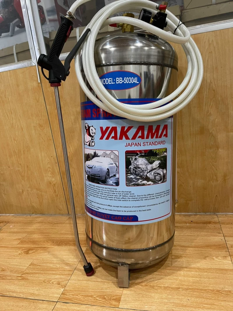 Bình Phun Bọt Tuyết 50L Yakama BB-50304L Inox 304 - Hình ảnh 1 YAKAMA