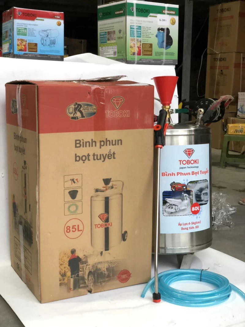 Bình Phun Bọt Tuyết 85L Toboki BB-80L - Hình ảnh 2 TOBOKI