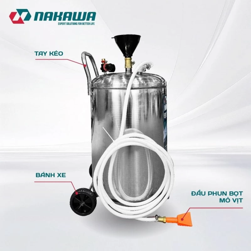 Bình phun bọt tuyết NAKAWA BB-80L - Hình ảnh 4 NAKAWA