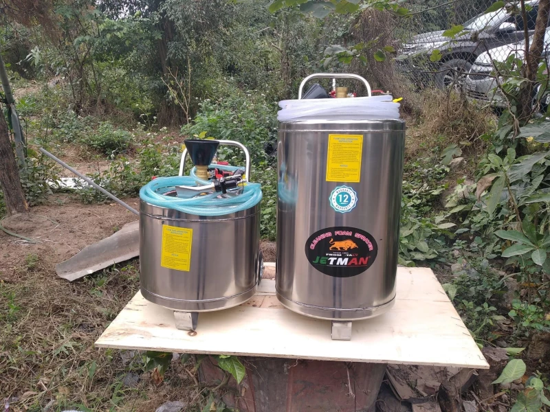 Bình Tạo Bọt Tuyết Jetman 40L Inox 304 BB304-40 - Hình ảnh 4 JETMAN