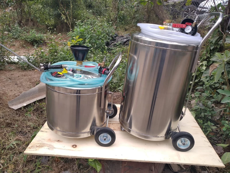 Bình Tạo Bọt Tuyết Jetman 80L Inox 201 BB201-80 - Hình ảnh 4 JETMAN