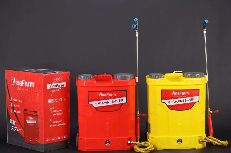 Bình Xịt Điện Vinafarm VNES-20BD Bơm Đôi - Hình ảnh 4 VINAFARM