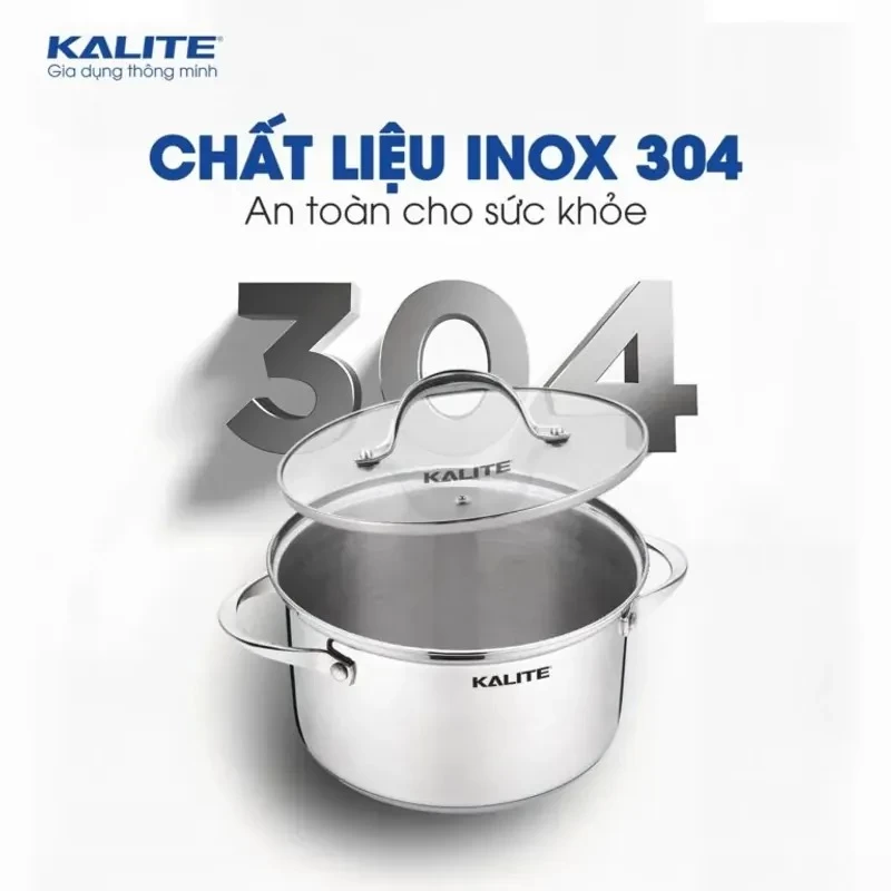 Bộ 3 Nồi Kalite KL352 Inox Đáy Từ 5 Lớp - Hình ảnh 4 KALITE