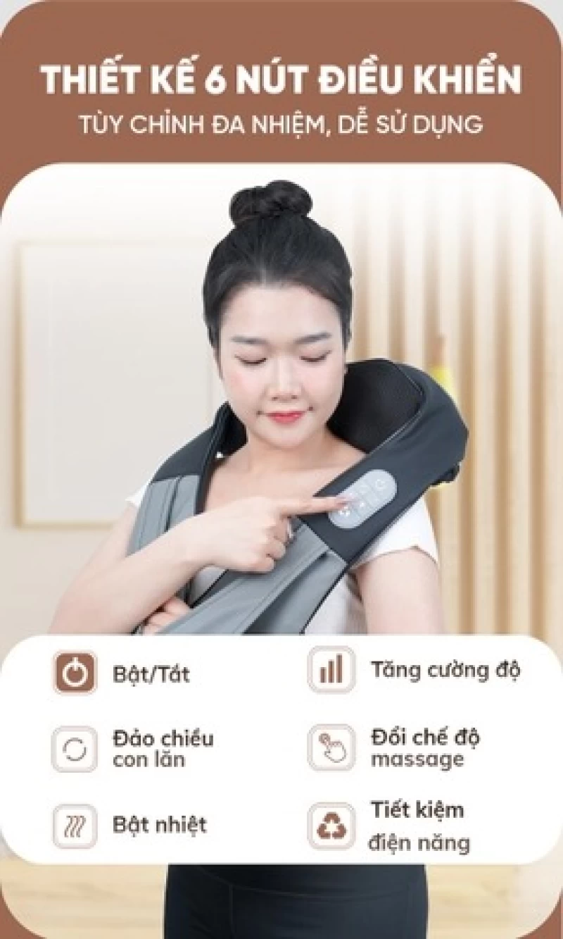 Đai massage Queen Crown QC DC05 - Hình ảnh 4 QUEEN CROWN