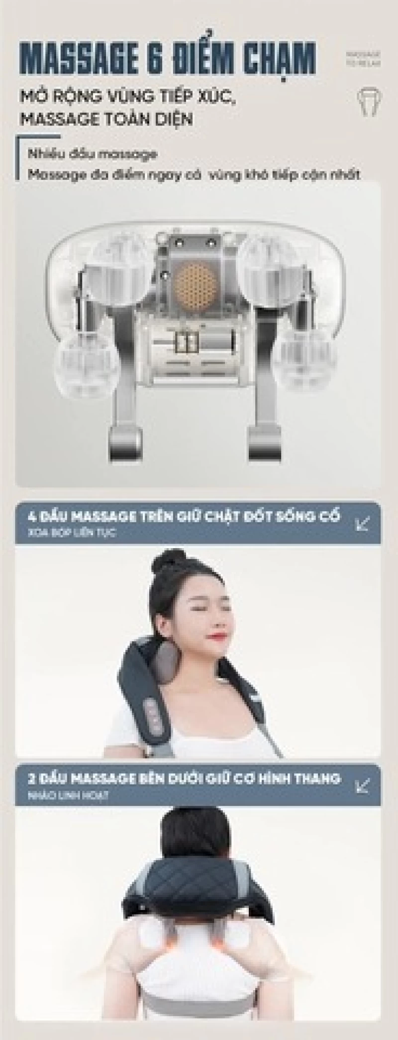Đai massage Queen Crown QC M5 - Hình ảnh 3 QUEEN CROWN
