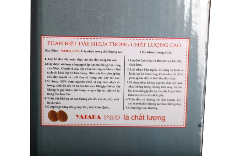 Dây Xịt Áp Lực Yataka Pro 6.5mmx50m - Hình ảnh 4 YATAKA