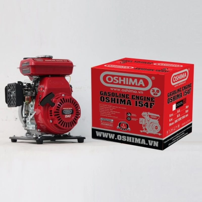 Động cơ nổ OSHIMA 154F 3.0HP Đỏ-đen - Hình ảnh 12 OSHIMA