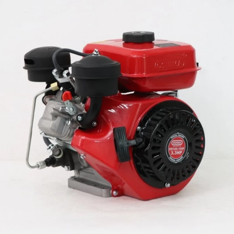 Động cơ nổ OSHIMA New OS160-168F 3.3HP Đỏ (Dầu) - Hình ảnh 1 OSHIMA