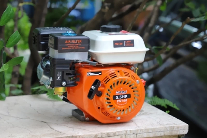 Động cơ nổ Pona PN160 5.5HP Cam-trắng-đen 4 thì - Hình ảnh 16 PONA