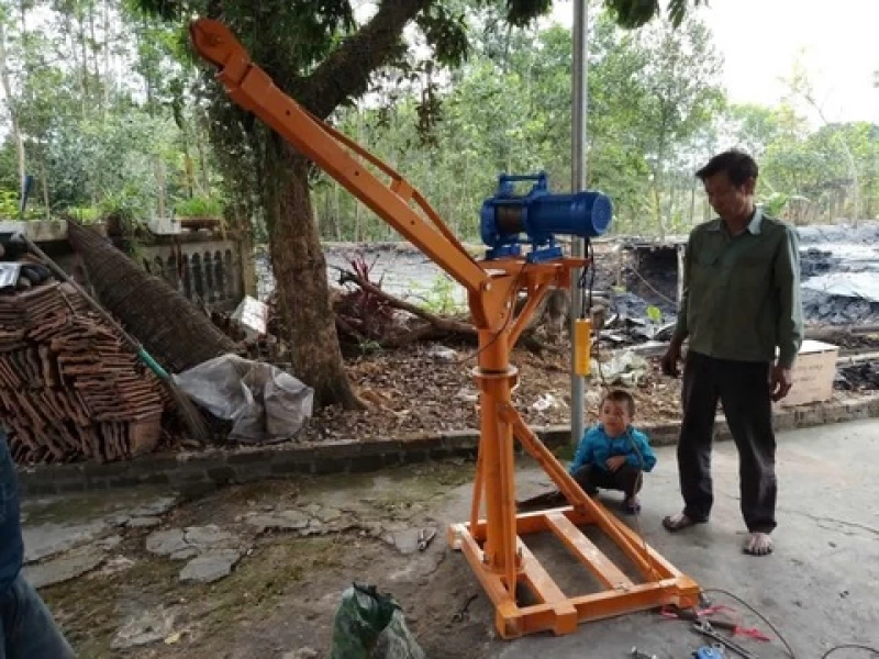 Khung cẩu quay 360° NITTO 400kg - Hình ảnh 1 NITTO