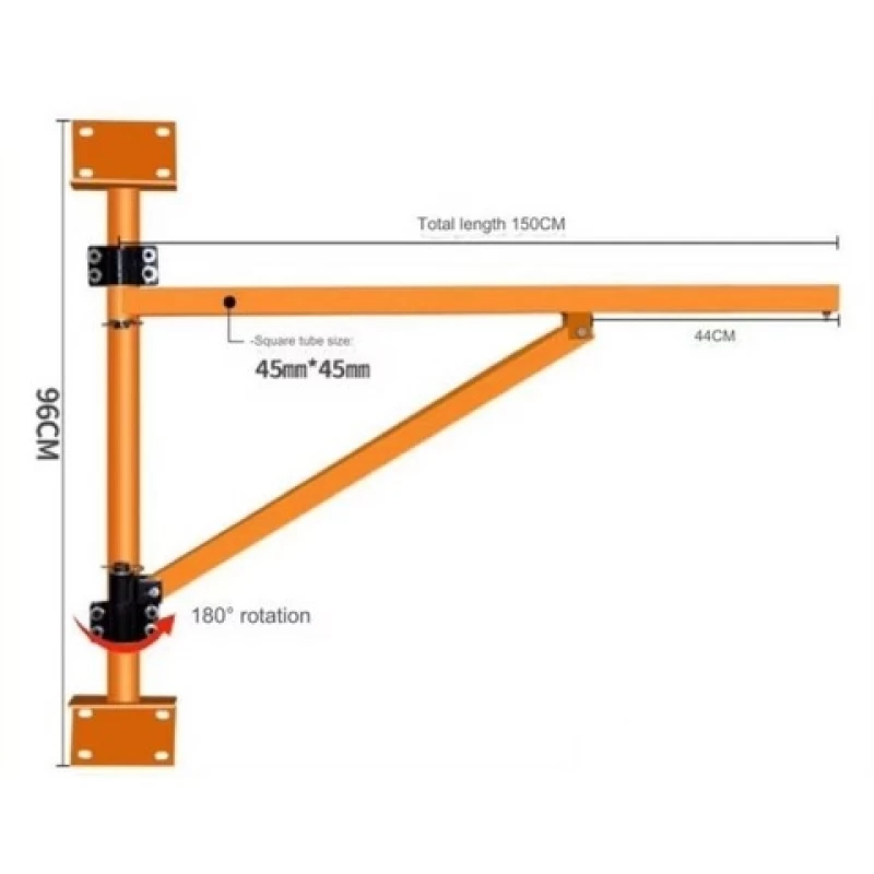 Khung Tời Gắn Tường Xoay 180 Độ - Hình ảnh 1 NIKI