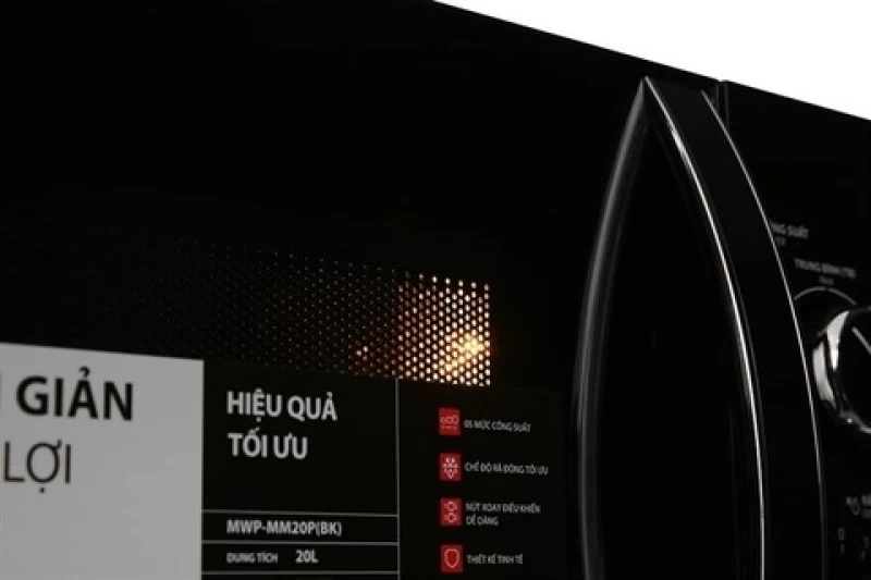 Lò vi sóng Toshiba MWP-MM20P(BK) 20 lít - Hình ảnh 4 TOSHIBA