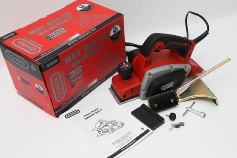 Máy bào Oshima MB 500SM-2 500W Đỏ Điện 1 pha - Hình ảnh 4 OSHIMA