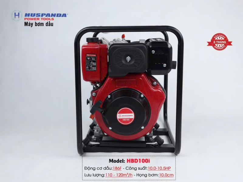 Máy Bơm Dầu Huspanda HBD100i (10Hp - 10.5Hp) - Hình ảnh 1 HUSPANDA