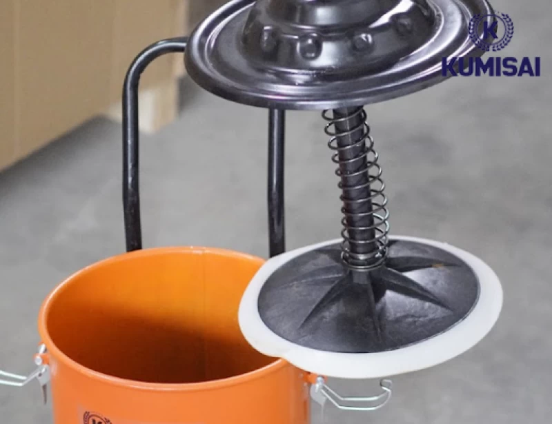 Máy bơm mỡ bằng hơi Kumisai KMS-20S - Hình ảnh 2 KUMISAI