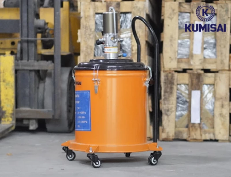 Máy bơm mỡ công nghiệp Kumisai 35L model KMS-35S - Hình ảnh 1 KUMISAI