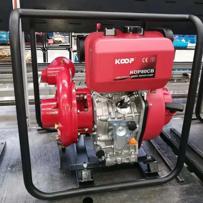 Máy Bơm Nước Chạy Dầu 6.6Kw Koop KDP80CB - Hình ảnh 2 KOOP