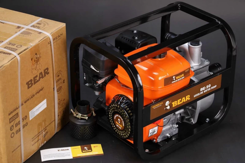 Máy Bơm Nước Chạy Xăng 5.5Hp Bear BE-50 - Hình ảnh 2 BEAR