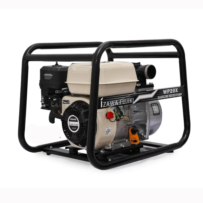 Máy Bơm Nước Chạy Xăng 5.5Hp Izawa Fujiki WP20X - Hình ảnh 2 IZAWA FUJIKI