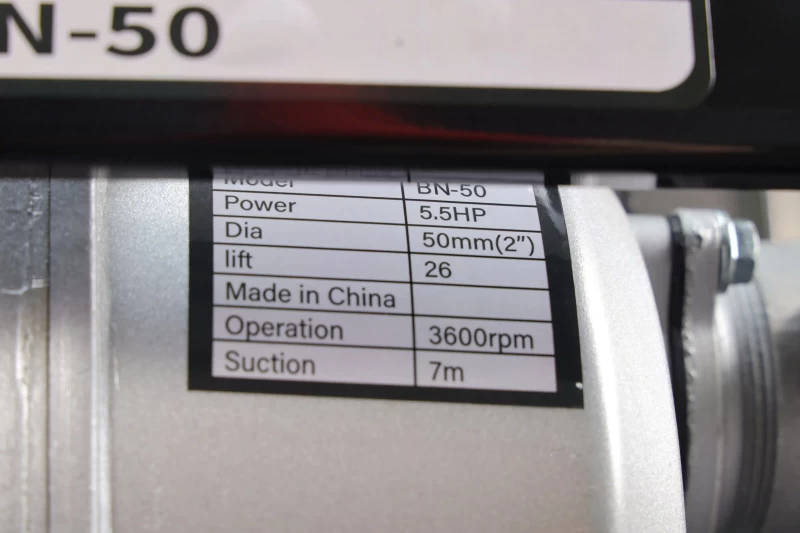 Máy Bơm Nước Chạy Xăng Bunny BN-50 - Hình ảnh 5 BUNNY