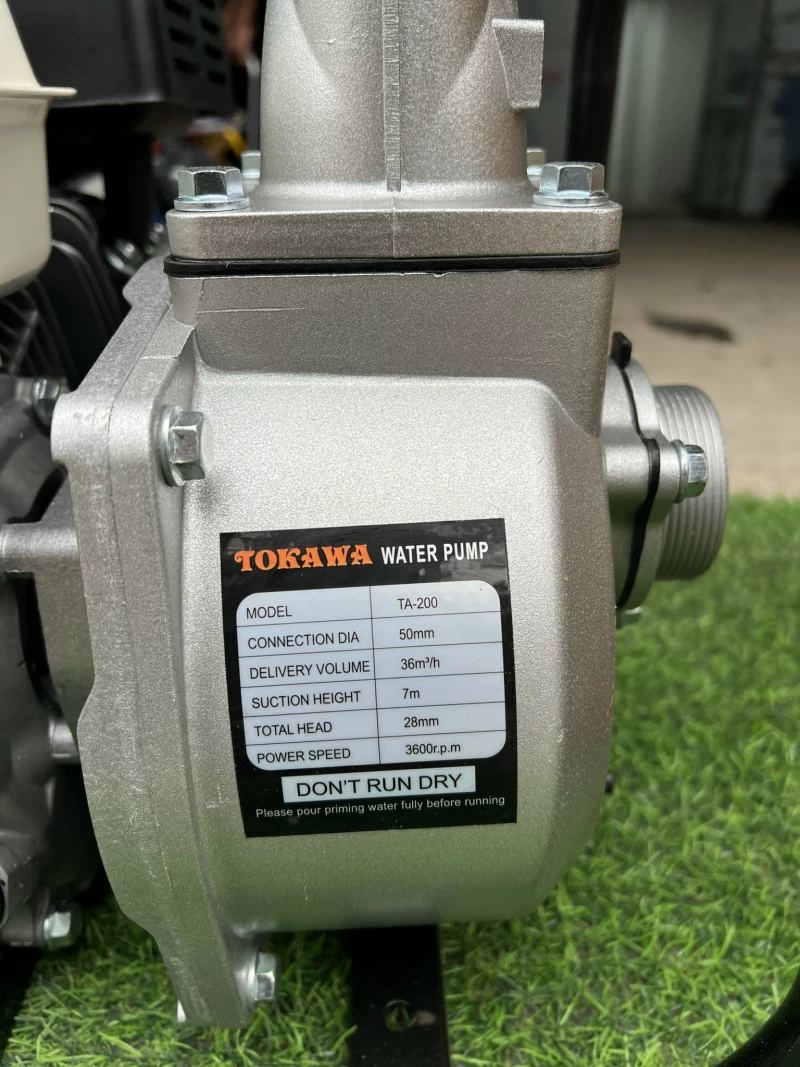 Máy Bơm Nước Chạy Xăng Tokawa TA-200 - Hình ảnh 3 TOKAWA