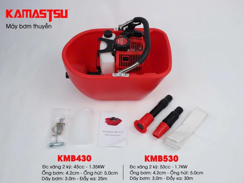 Máy Bơm Thuyền 2 Thì Kamastsu KMB530 - Hình ảnh 1 KAMASTSU