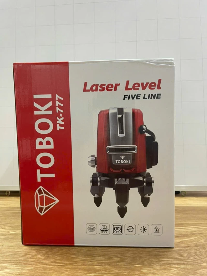 Máy Cân Bằng Laser Toboki TK-777 5 Tia Xanh LD - Hình ảnh 7 TOBOKI
