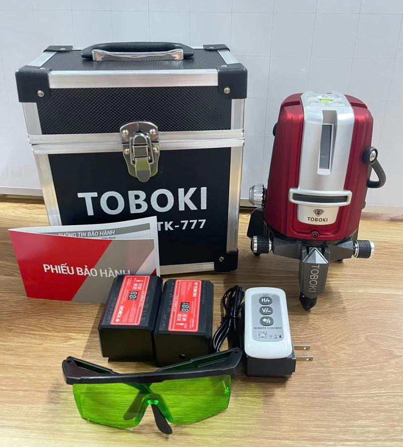 Máy Cân Bằng Laser Toboki TK-777 5 Tia Xanh LD - Hình ảnh 5 TOBOKI