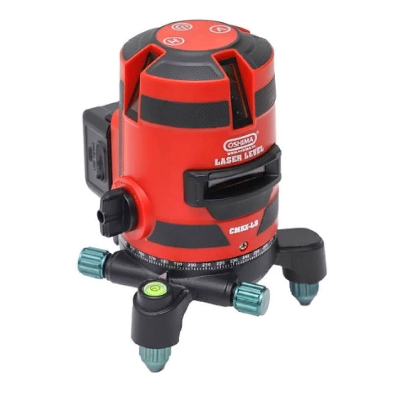 Máy cân mực Oshima CM5X-LS Đỏ Pin lithium - Hình ảnh 8 OSHIMA