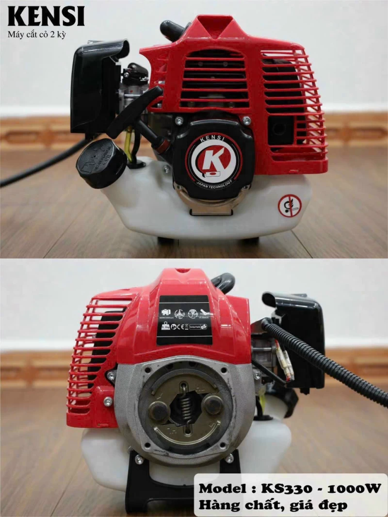 Máy Cắt Cỏ 2 Thì 0.9Kw Kensi KS330 - Hình ảnh 1 KENSI
