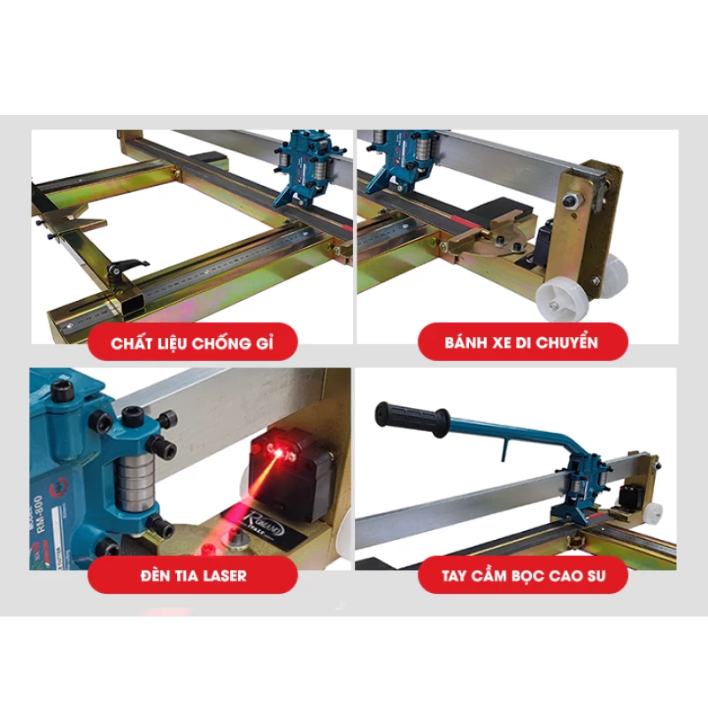 Máy Cắt Gạch Đẩy Tay Romano RM800 - Hình ảnh 3 ROMANO