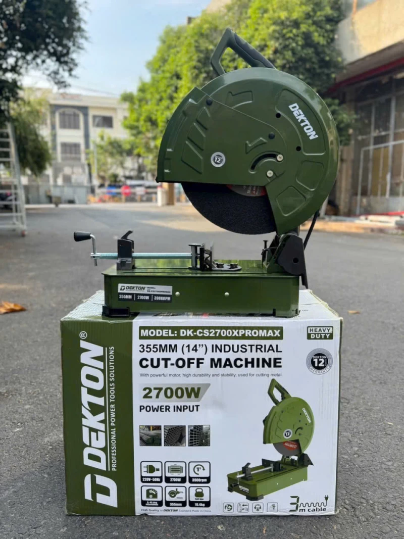 Máy cắt sắt 2700W Dekton DK-CS2700XPROMAX đường kính lưỡi 355mm - Hình ảnh 7 DEKTON