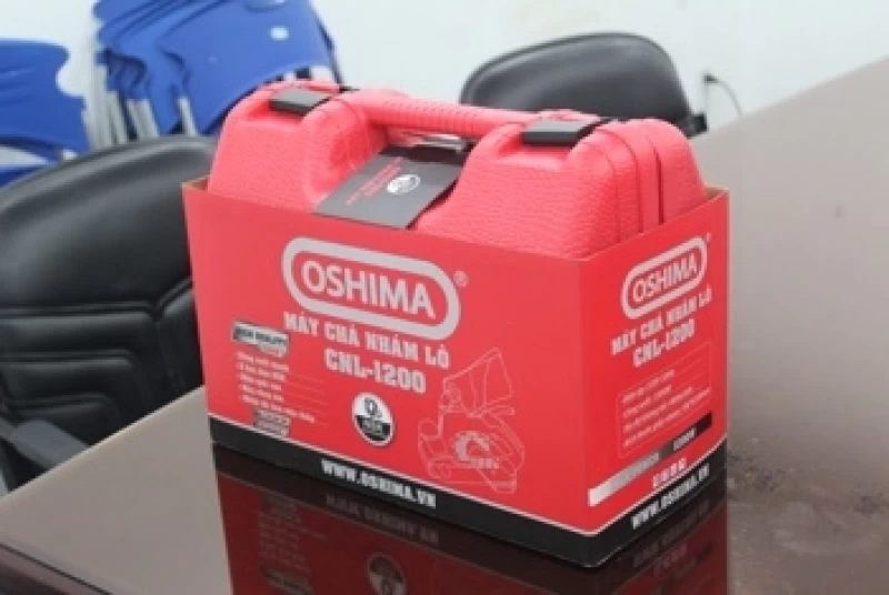 Máy chà nhám Oshima CNL1200 Đỏ Điện 1 pha (chà nhám lô) - Hình ảnh 8 OSHIMA