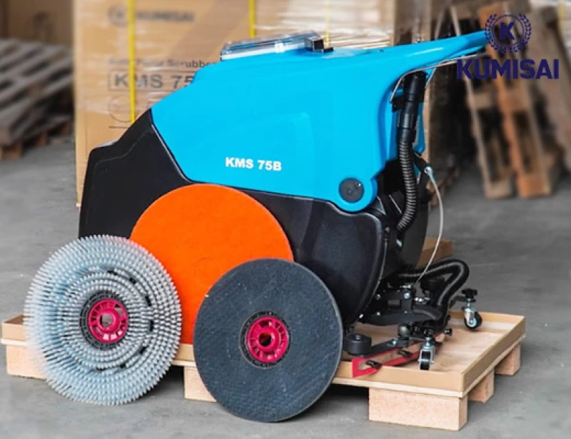 Máy chà sàn công nghiệp liên hợp Kumisai KMS 75B - Hình ảnh 3 KUMISAI