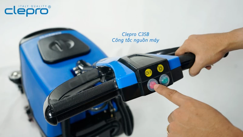 Máy chà sàn liên hợp CLEPRO C35B (Dùng ắc quy) - Hình ảnh 15 CLEPRO