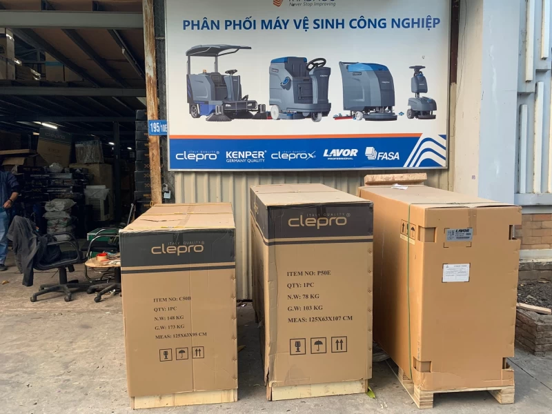 Máy chà sàn liên hợp công suất lớn CLEPRO P50E (Dùng điện) - Hình ảnh 4 CLEPRO