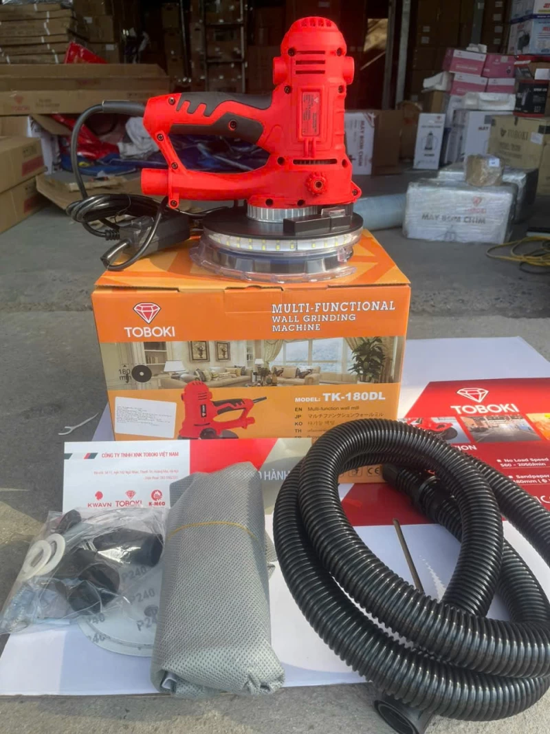 Máy Chà Tường Đèn Led Toboki TK-180LD - Hình ảnh 5 TOBOKI