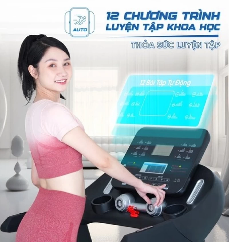 Máy chạy bộ Queen Crown QS588 - Hình ảnh 5 QUEEN CROWN
