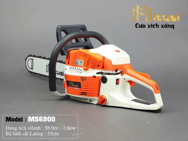 Máy Cưa Xích 2 Thì Mitusi MS6900 - Hình ảnh 8 MITUSI