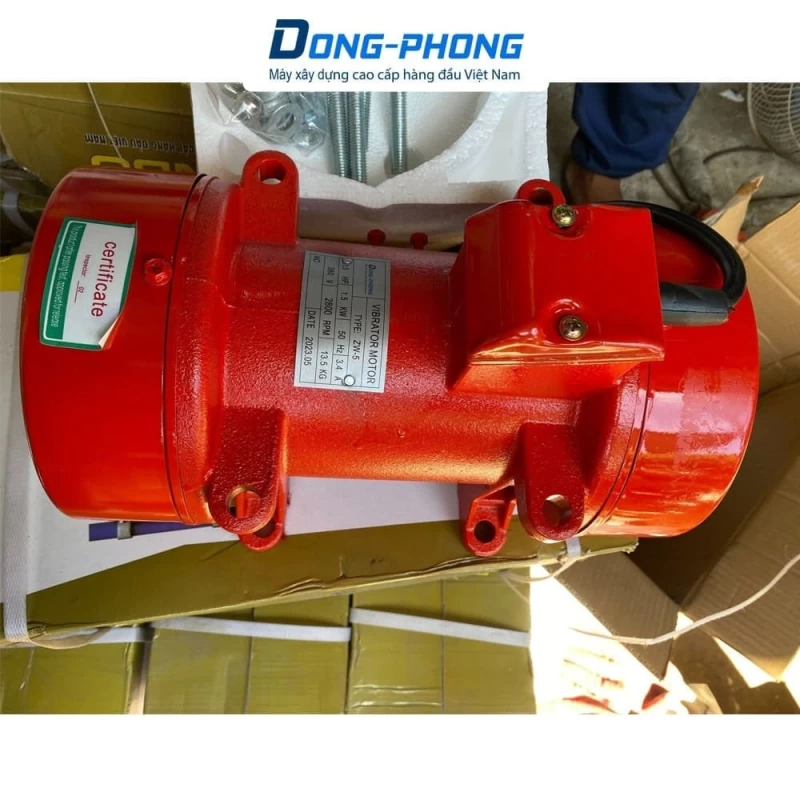 Máy đầm rung ĐÔNG PHONG ZW-15 15kN 4kW 380V - Hình ảnh 1 ĐÔNG PHONG