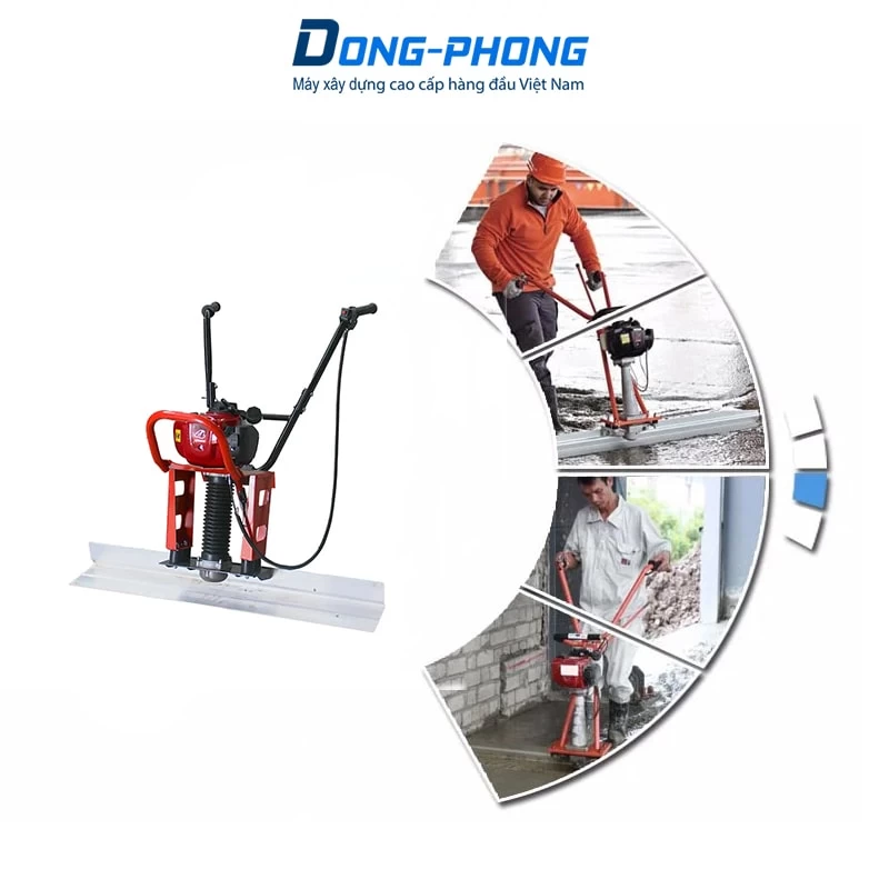 Máy Đầm Thước Đông Phong Không Thước Động Cơ GX35 - Hình ảnh 10 ĐÔNG PHONG