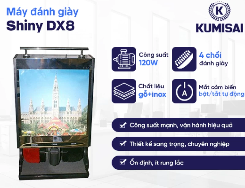 Máy đánh giày công sở Shiny DX8 - Hình ảnh 1 SHINY