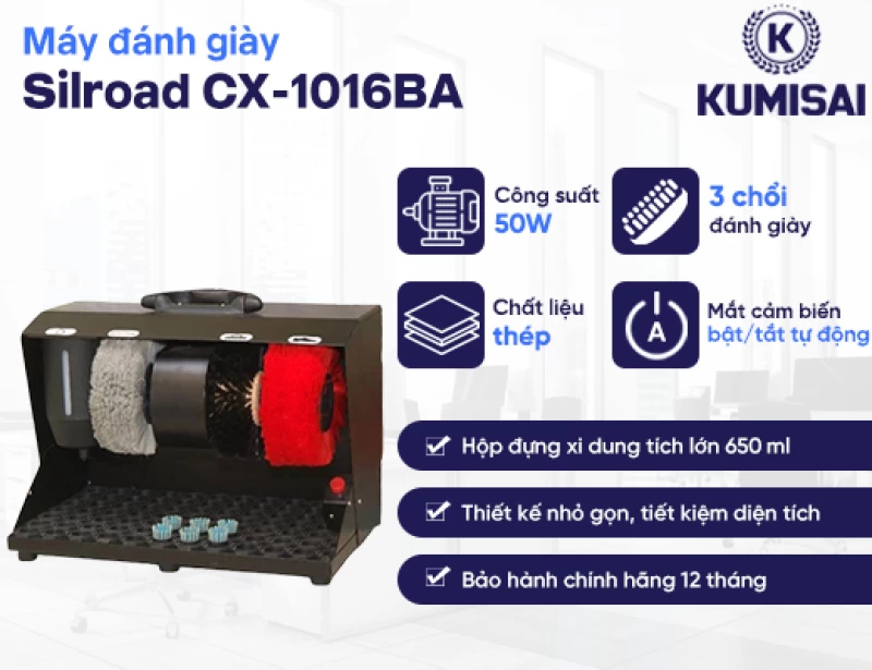 Máy đánh giày CX-1016Ba - Hình ảnh 1 SILROAD