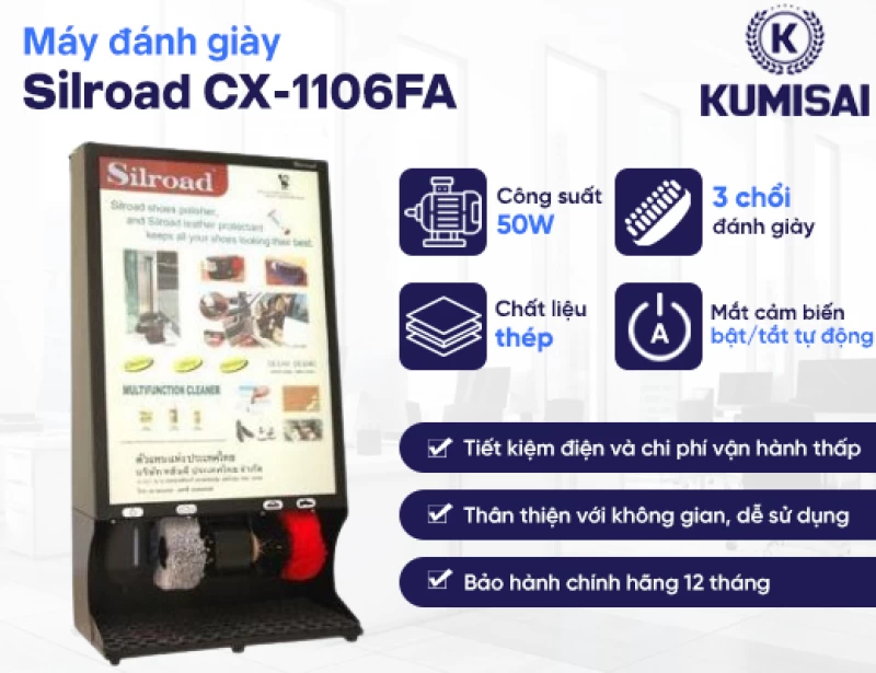 Máy đánh giày CX-1106Fa - Hình ảnh 1 SILROAD