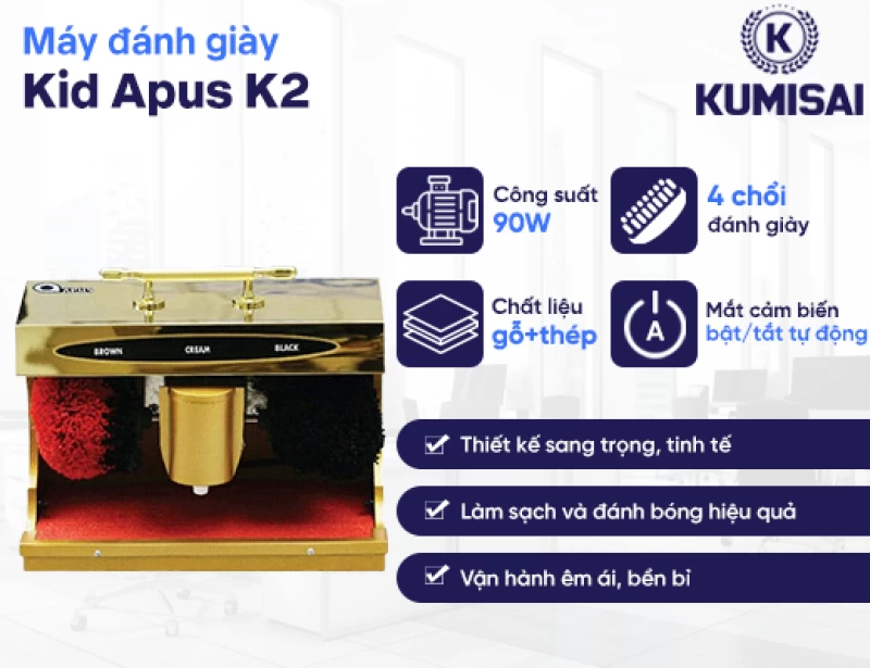 Máy đánh giày Kid Apus K2 - Hình ảnh 1 APUS