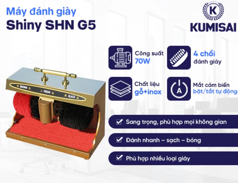 Máy đánh giày Shiny SHN G5 - Hình ảnh 1 SHINY
